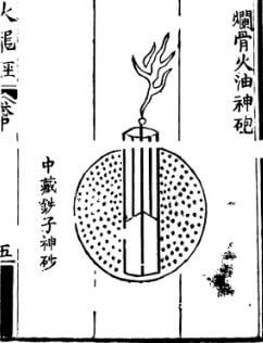 La bomba. Invención de China antigua